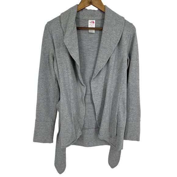 The North Face Wrap Cardigan Jacket Light Grey Women's Size S - Picture 4 of 15